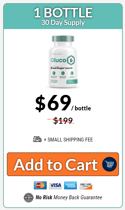 Gluco6 1 bottle